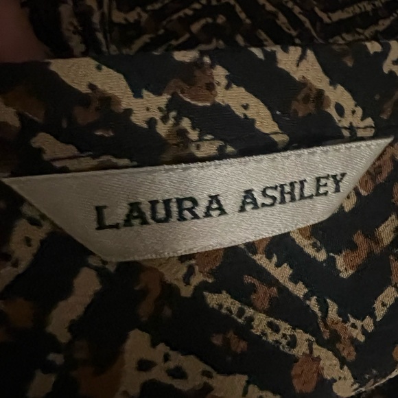 LAURA ASHLEY WOMEN SKIRT SIZE 14 100% RAYON - Picture 6 of 6